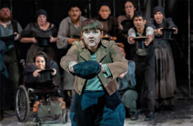 Stage Photo of Ramps on the Moon – Oliver Twist